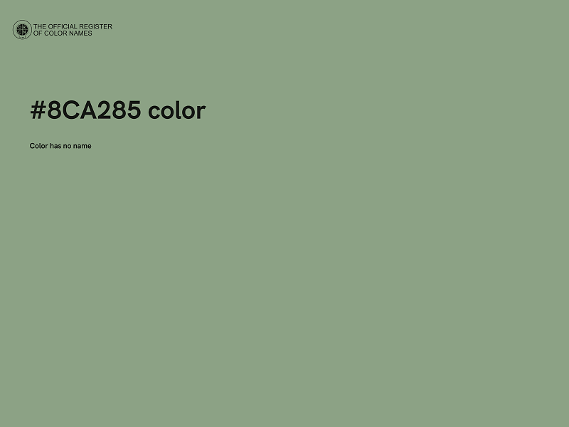 #8CA285 color image