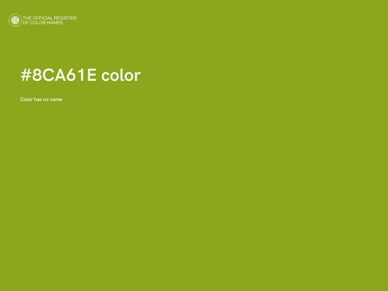 #8CA61E color image