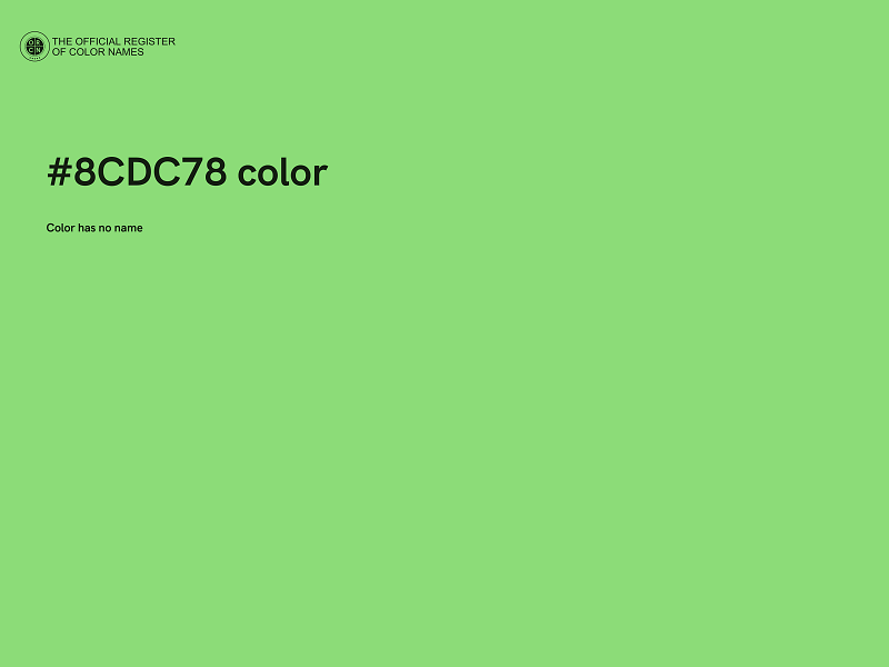 #8CDC78 color image