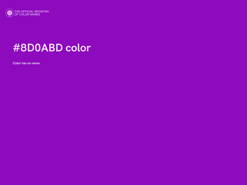 #8D0ABD color image