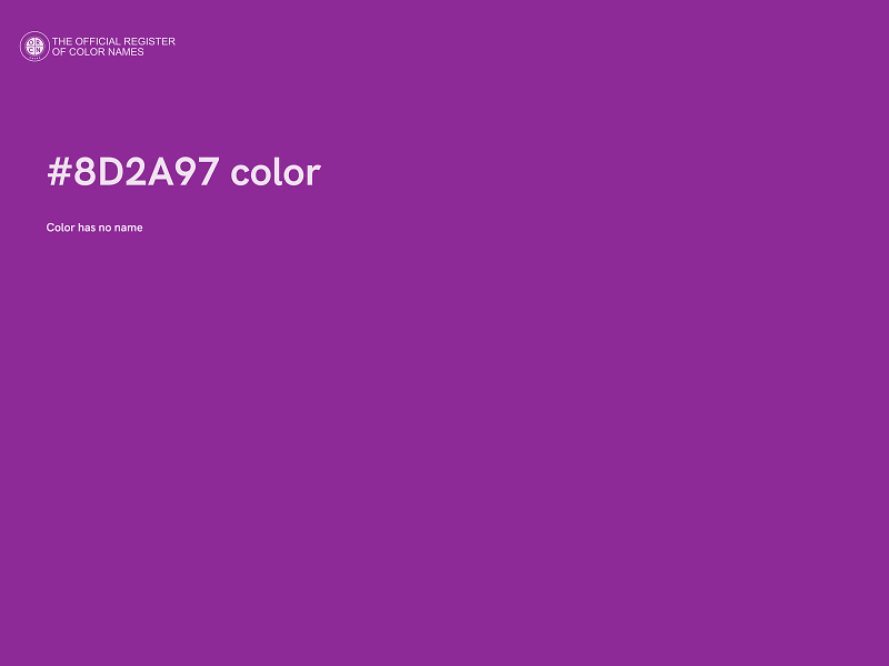 #8D2A97 color image