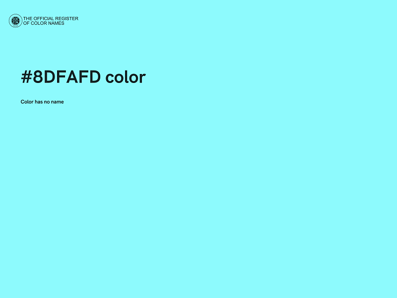 #8DFAFD color image