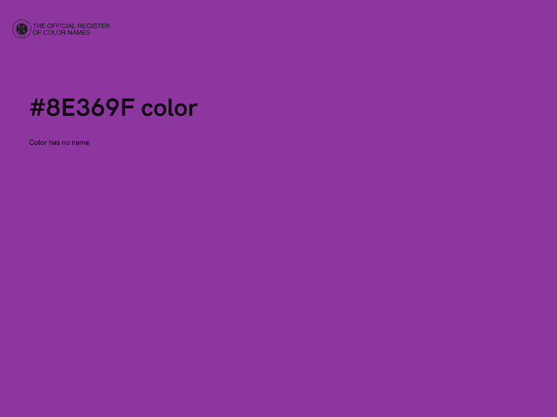 #8E369F color image