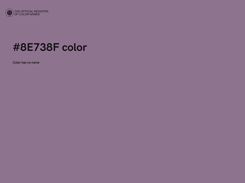 #8E738F color image