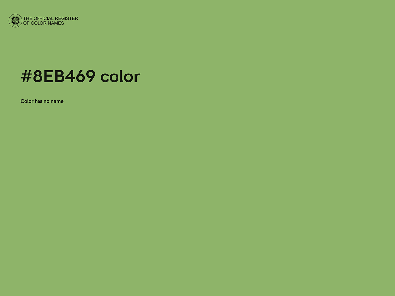 #8EB469 color image