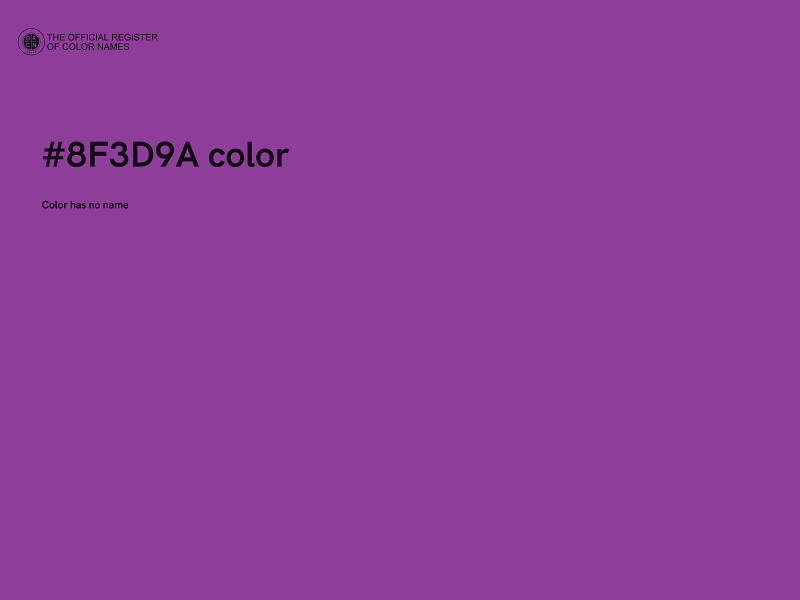 #8F3D9A color image