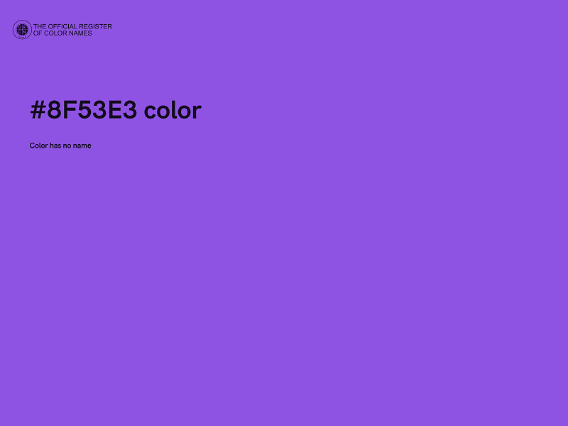 #8F53E3 color image