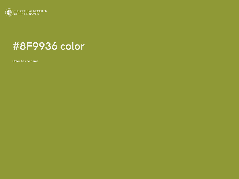 #8F9936 color image