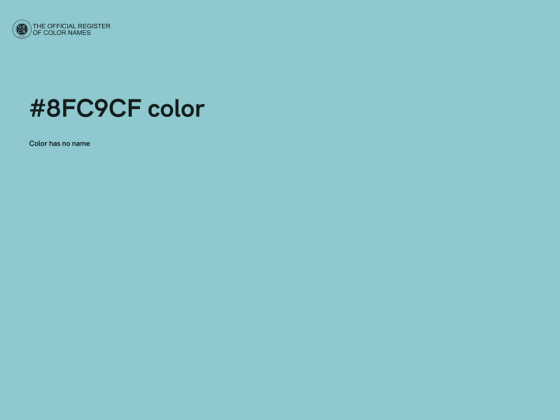 #8FC9CF color image