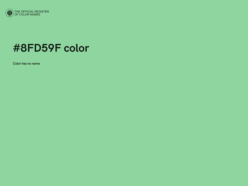 #8FD59F color image