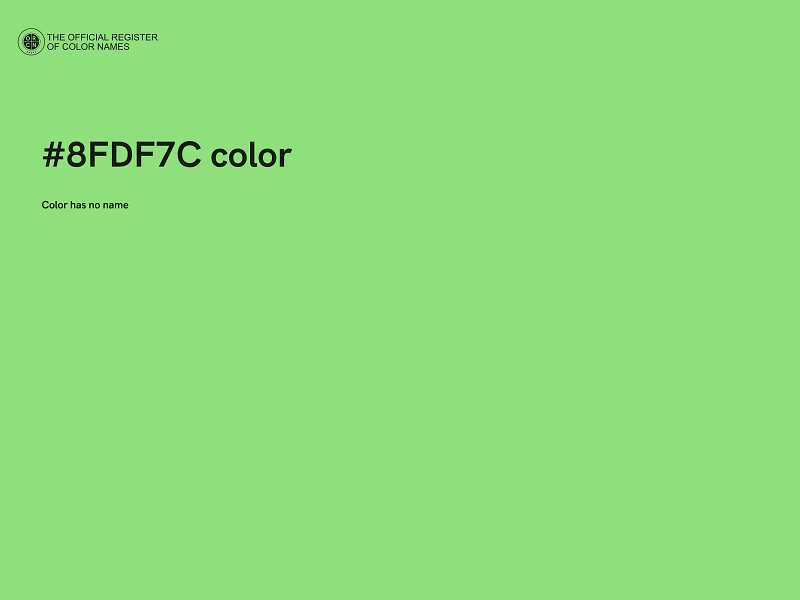 #8FDF7C color image