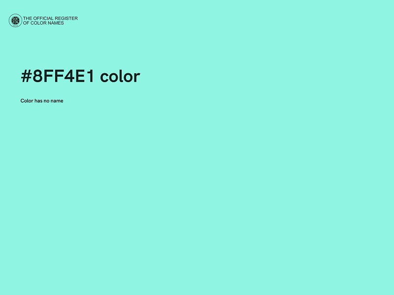 #8FF4E1 color image