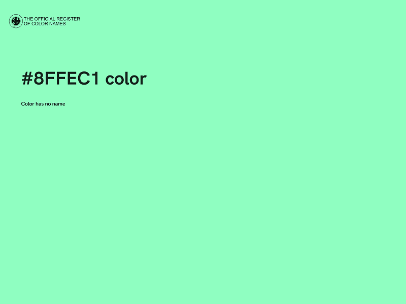 #8FFEC1 color image