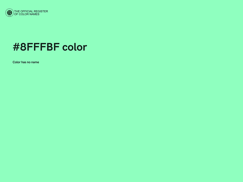 #8FFFBF color image