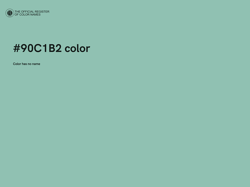 #90C1B2 color image