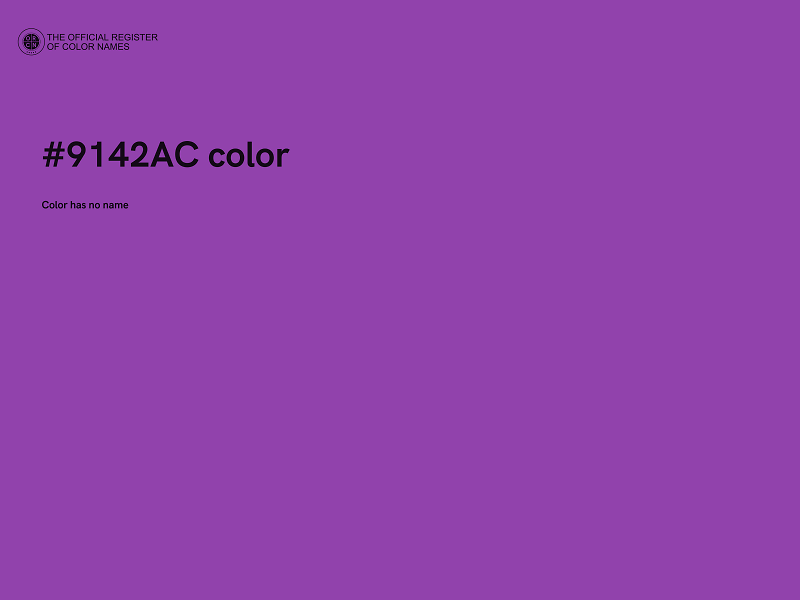 #9142AC color image