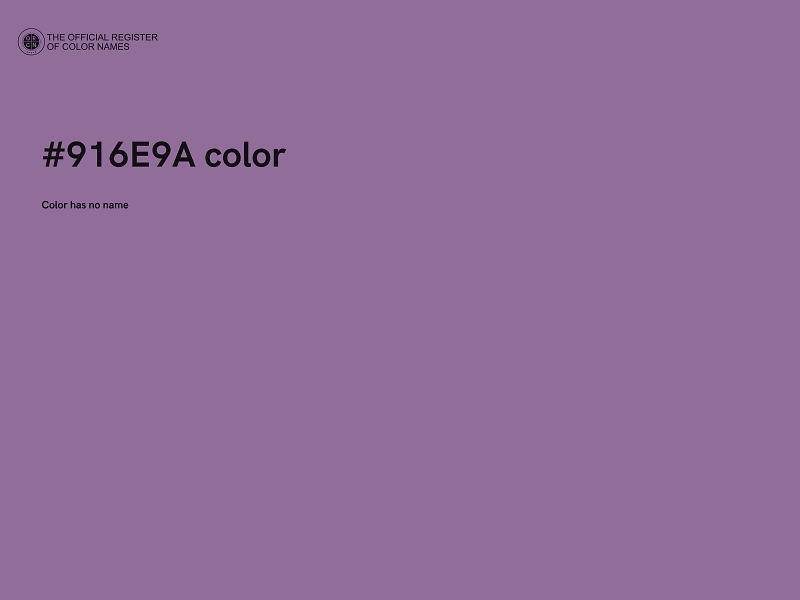 #916E9A color image