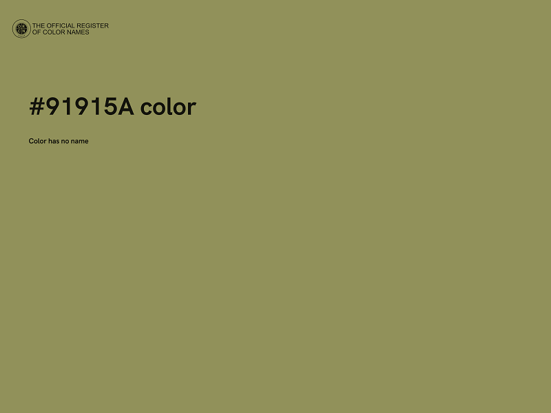 #91915A color image