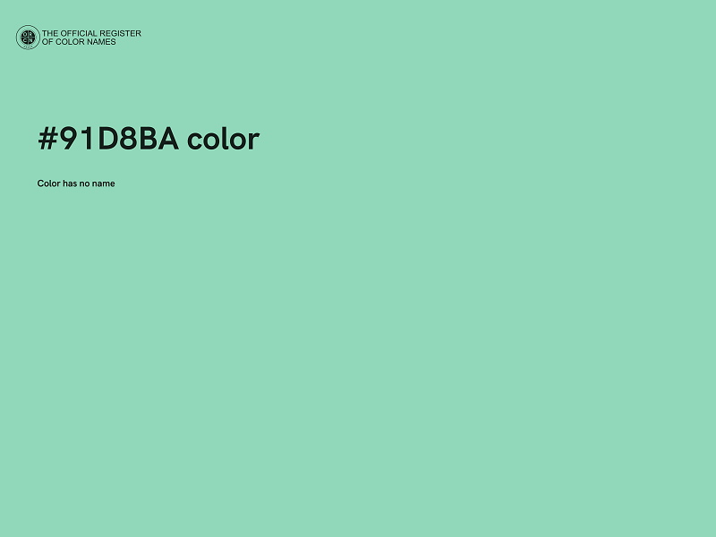 #91D8BA color image