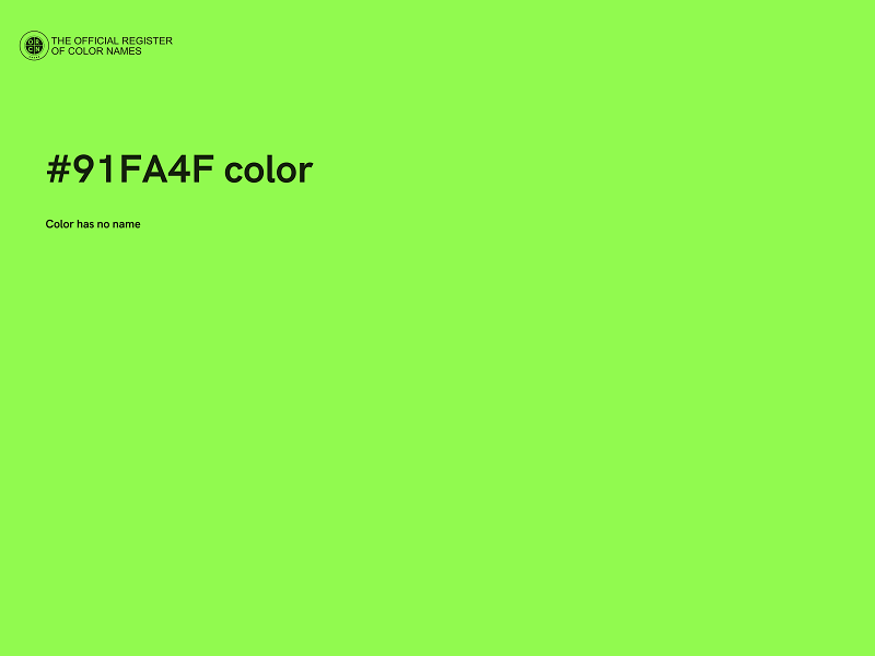 #91FA4F color image