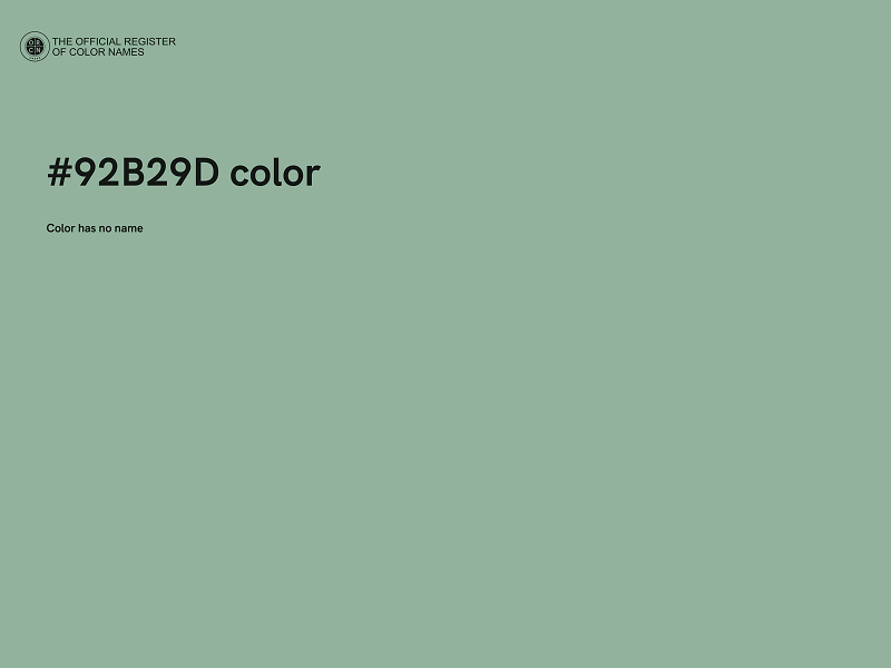 #92B29D color image