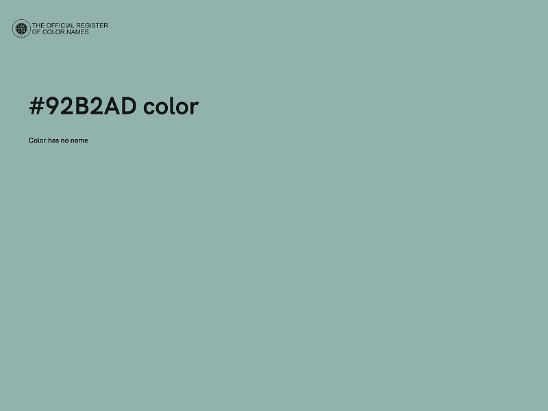 #92B2AD color image