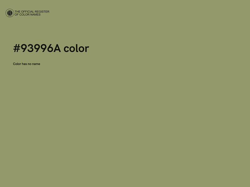 #93996A color image