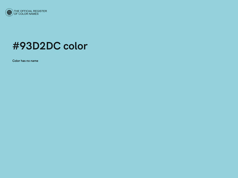 #93D2DC color image