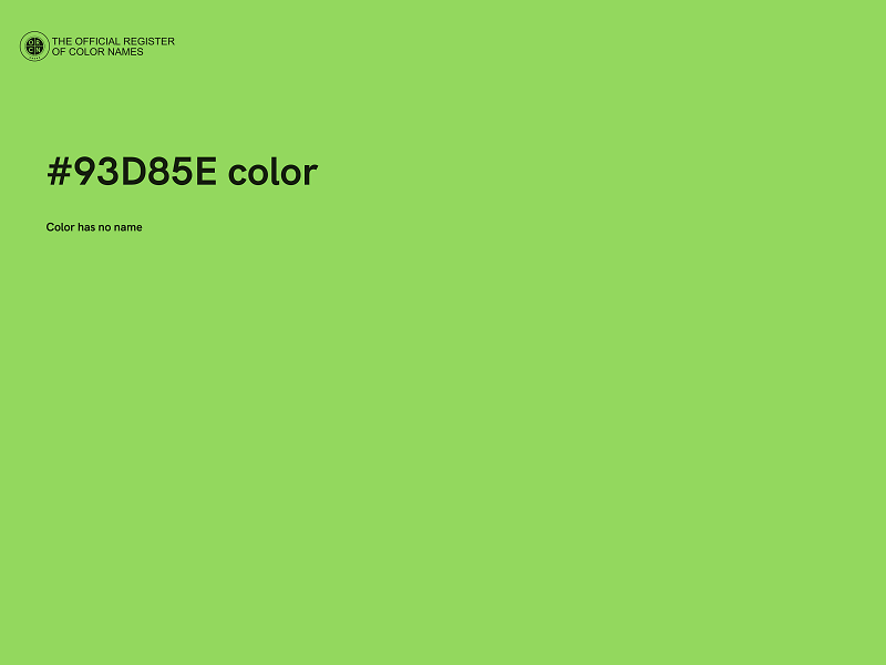 #93D85E color image