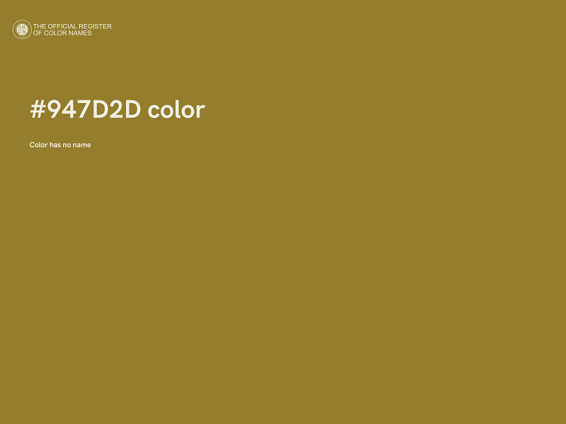 #947D2D color image