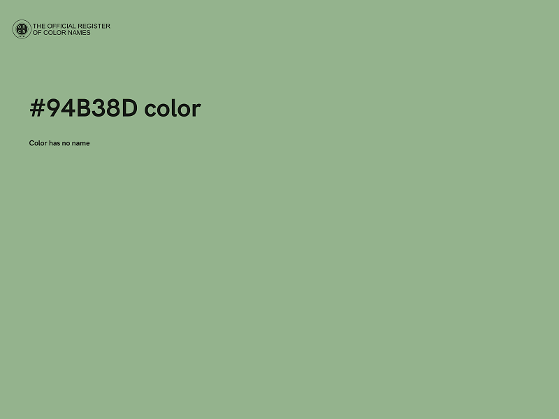 #94B38D color image