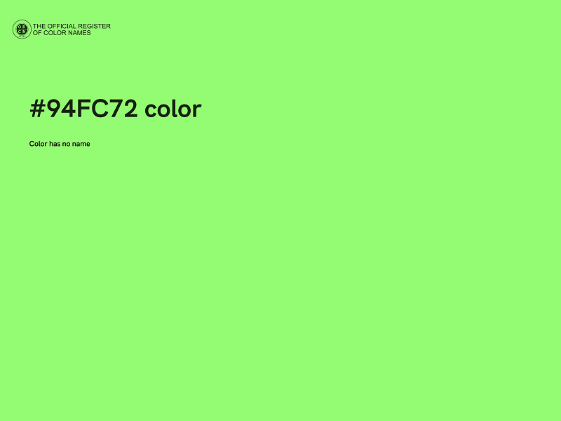 #94FC72 color image