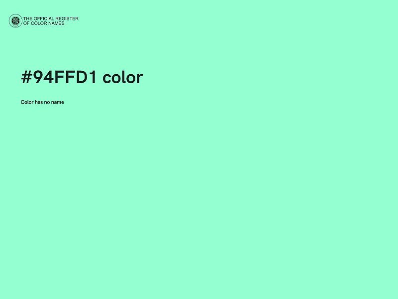 #94FFD1 color image