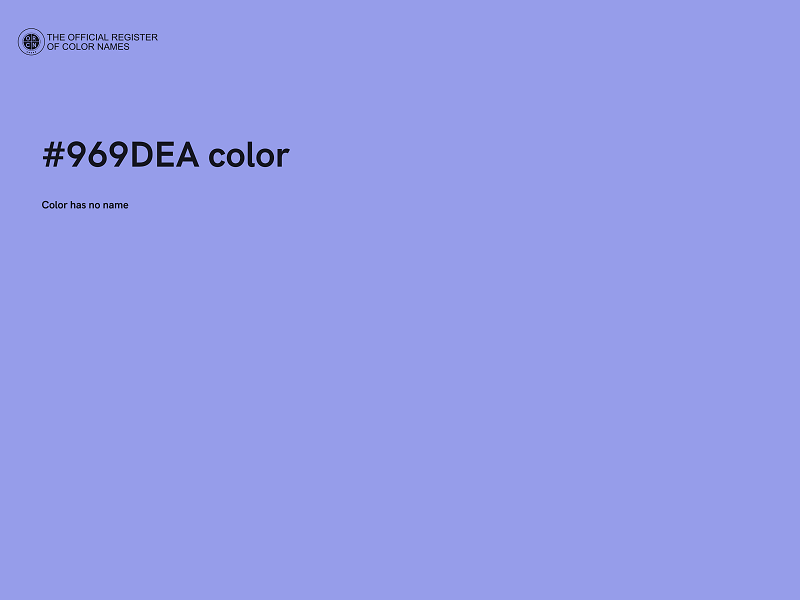 #969DEA color image