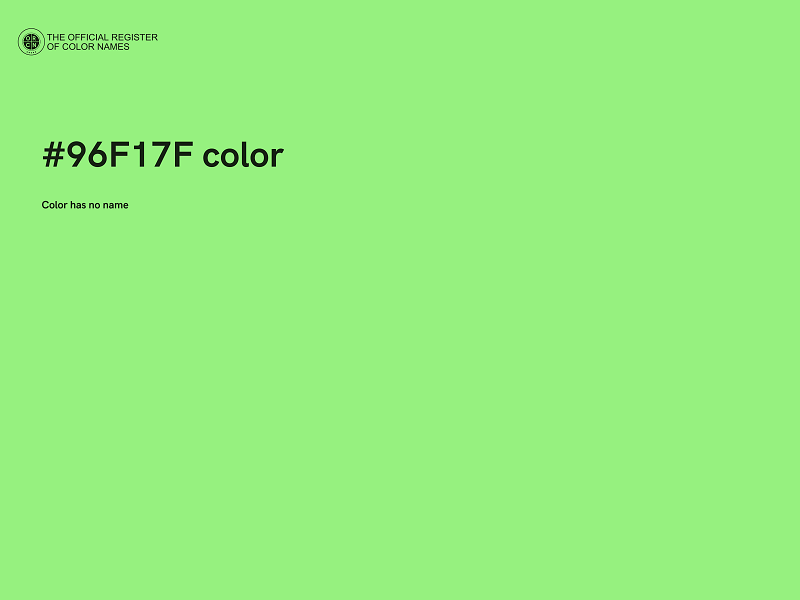 #96F17F color image