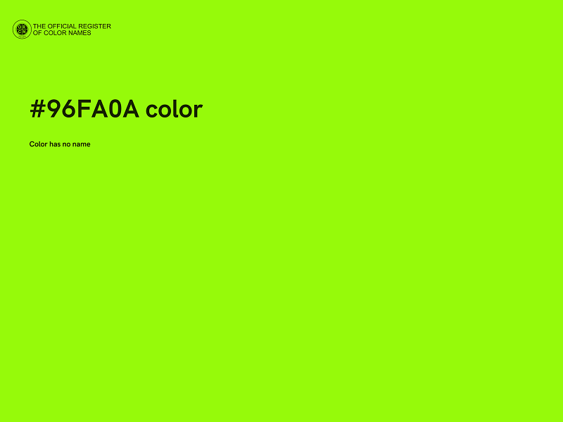 #96FA0A color image