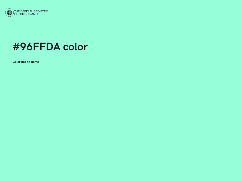 #96FFDA color image