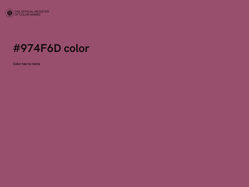 #974F6D color image