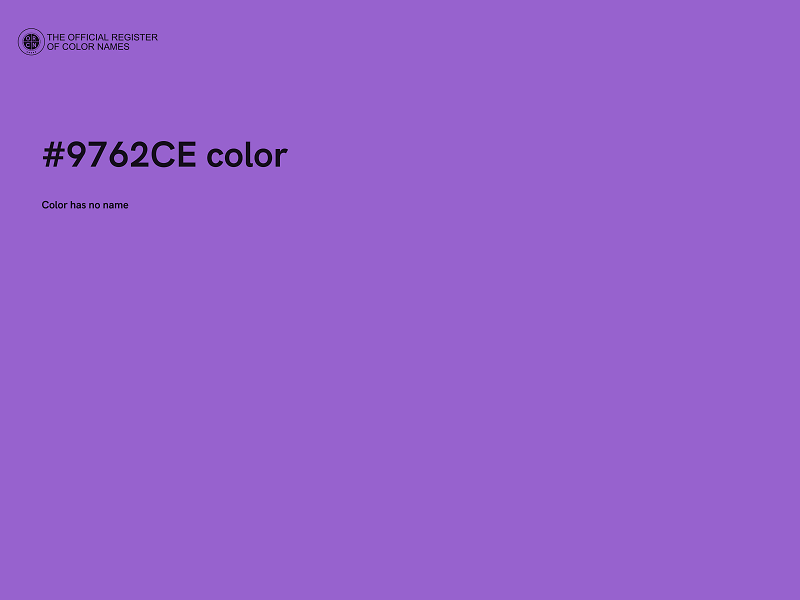 #9762CE color image