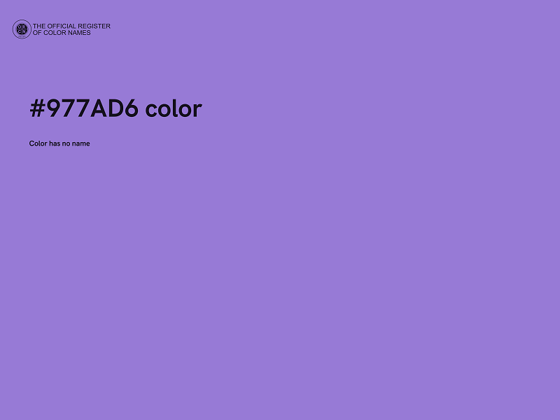 #977AD6 color image