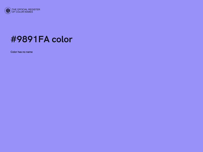 #9891FA color image