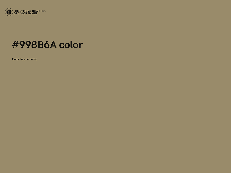 #998B6A color image