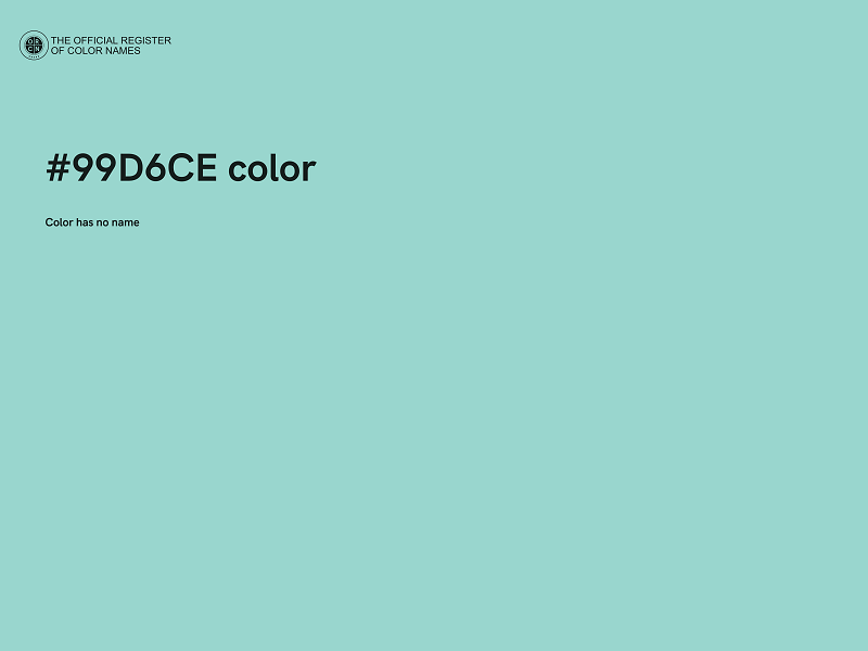 #99D6CE color image