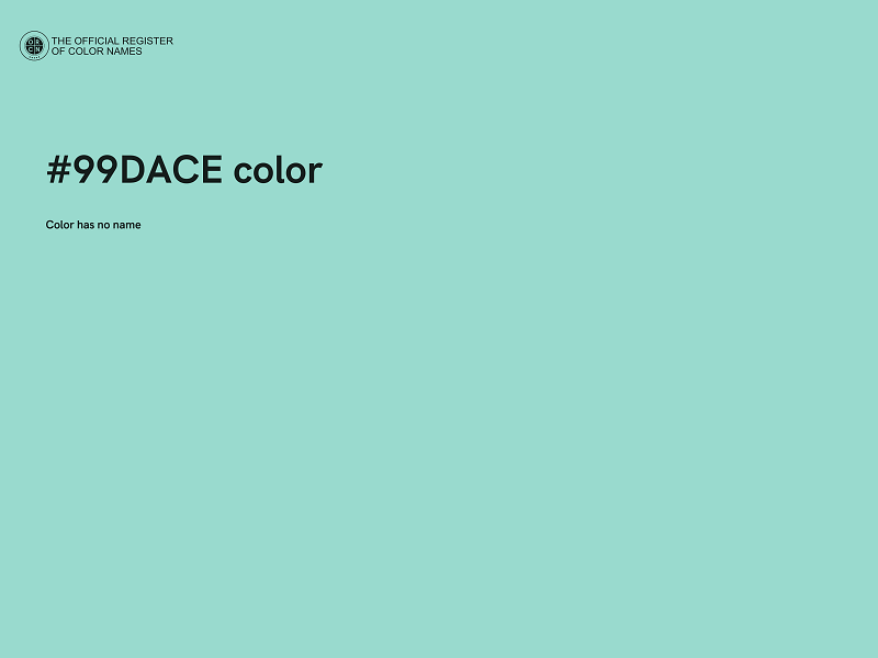 #99DACE color image