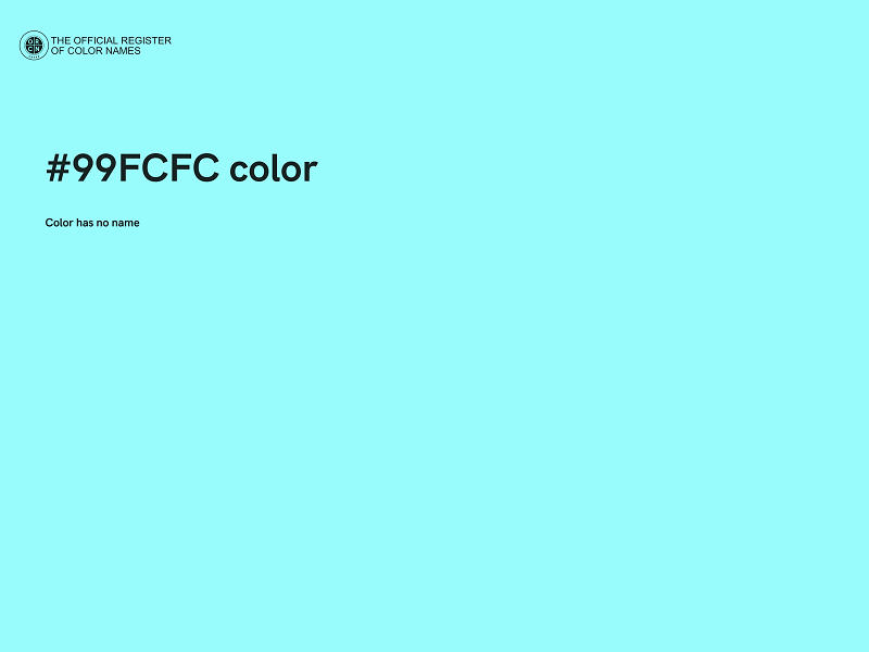 #99FCFC color image