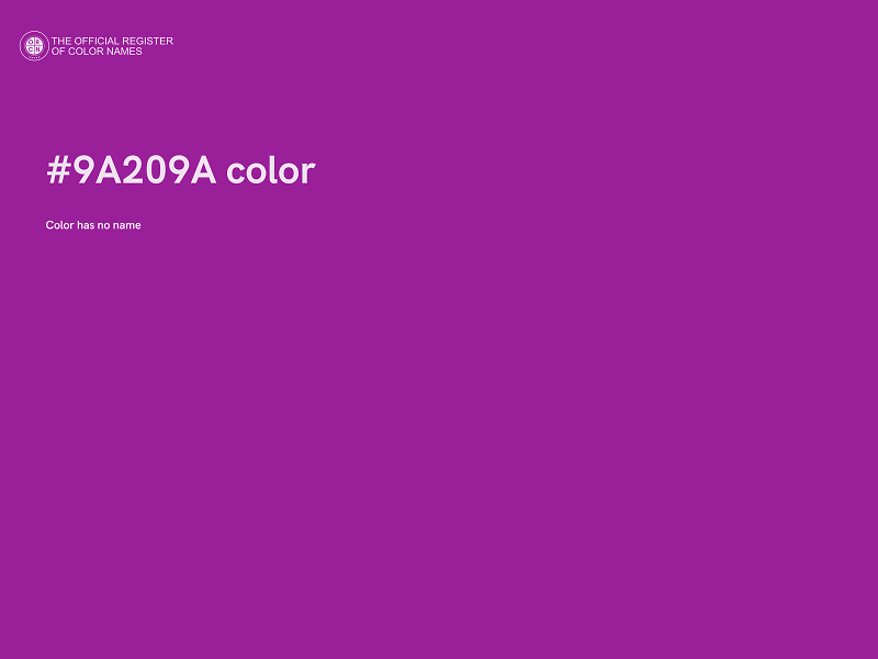 #9A209A color image