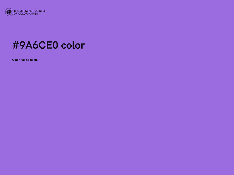 #9A6CE0 color image