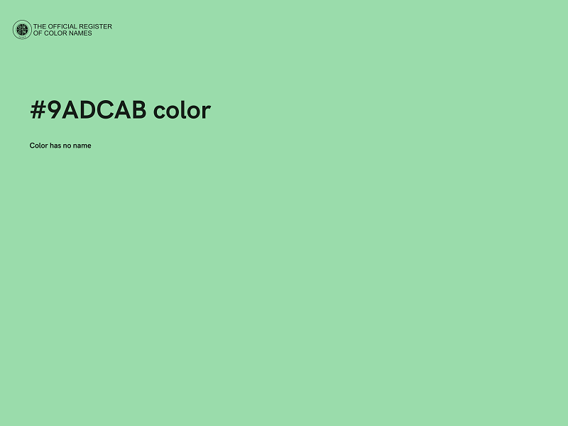 #9ADCAB color image