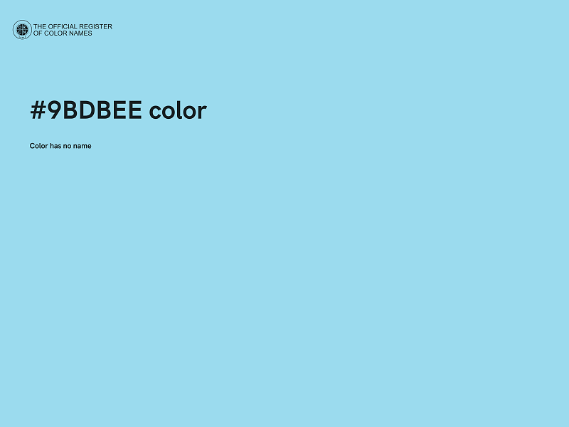 #9BDBEE color image