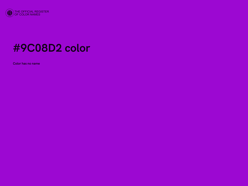 #9C08D2 color image